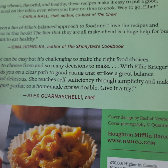 Cookbook: Delicious, Healthy Meals by Ellie Krieger - Picture 2 of 5